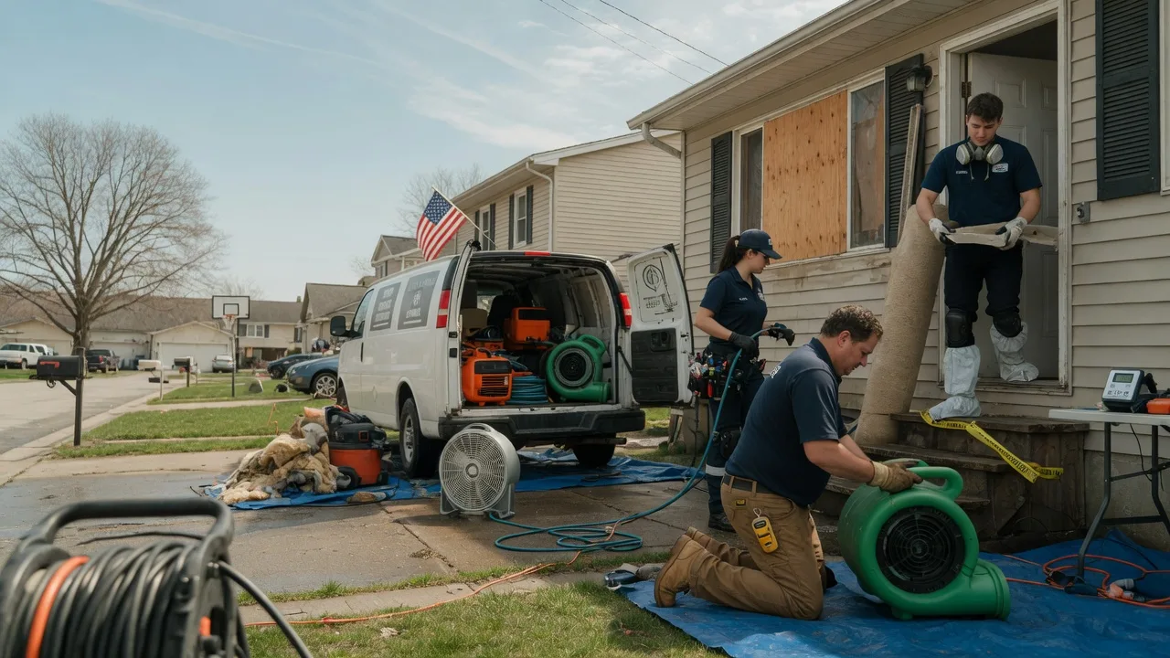 Water Damage Restoration in Golden, IL near me